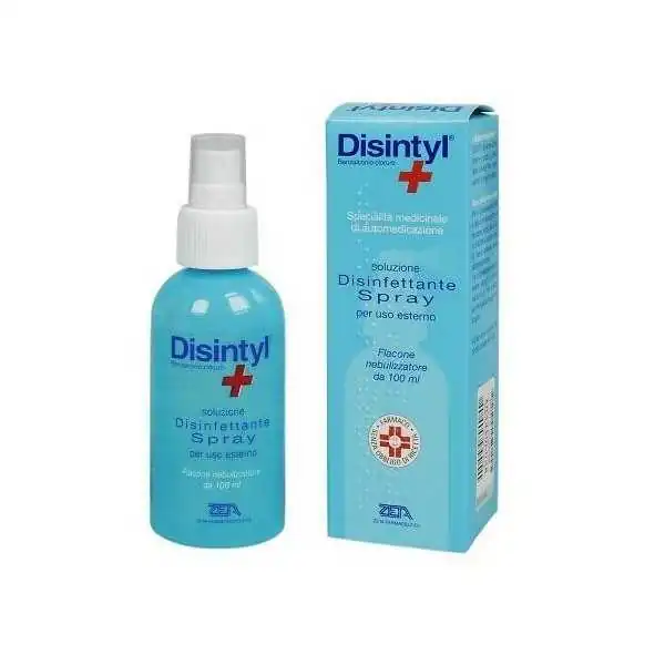 DISINTYL Soluzione Benzalconio Cloruro Disinfettante 100ml 0,2g, ZETA FARMACEUTICI SpA