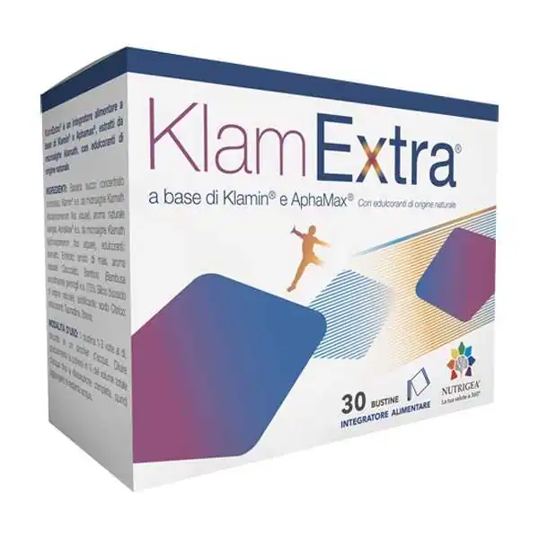 KLAMEXTRA 30 Bustine Estratti di Alga Klamath, NUTRIGEA Srl