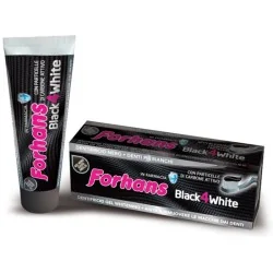 FORHANS Dentifricio Gel BLACK4WHITE, URAGME Srl