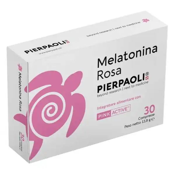 MELATONINA ROSA PIERPAOLI 30 Compresse, PIERPAOLI EXELYAS Srl