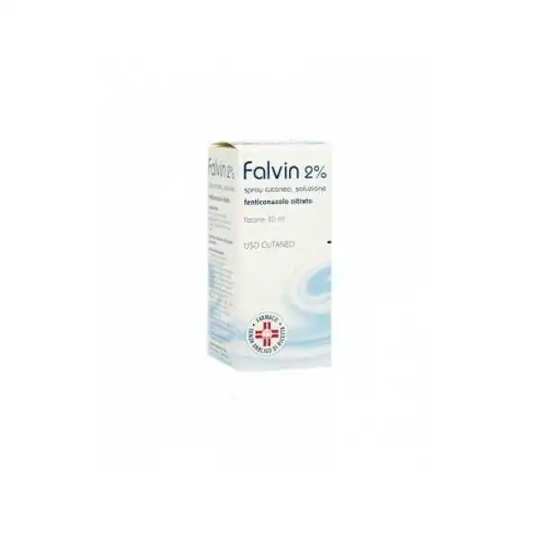 Falvin Spray Cutaneo 30ml 2%, RECORDATI