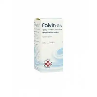 Falvin Spray Cutaneo 30ml 2%, RECORDATI