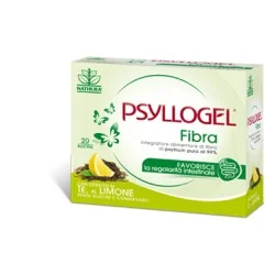 PSYLLOGEL Fibra Tè Limone 20 Bustine | Farma di Fiducia