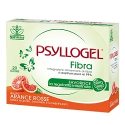 PSYLLOGEL Fibra Arance Rosse 20 Bustine, NATHURA SpA a socio unico