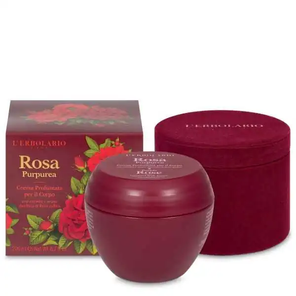 Erbolario ROSA PURPUREA Crema Corpo Profumata  | Farma di Fiducia