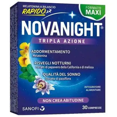 NOVANIGHT 30 Compresse A Rilascio Rapido, SANOFI Srl