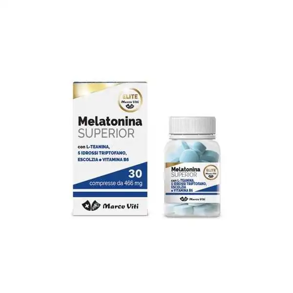 Melatonina Superior 30 Compresse - LOTTO SCAD. 12/22, MARCO VITI FARMACEUTICI SpA