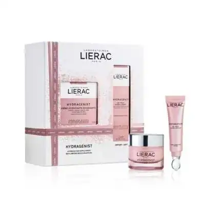 Lierac Cofanetto Hydragenist Crema 50 ml + Gel Occhi 15 ml, Lierac