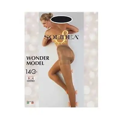 Solidea Wonder Maman Collant Gravidanza 140 Den Opaco Nero ML, SOLIDEA BY CALZIFICIO PINELLI