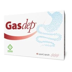 GASDEP 45 Capsule Finocchio Enzimi e Fermenti Lattici (Probiotici), ERBOZETA SpA