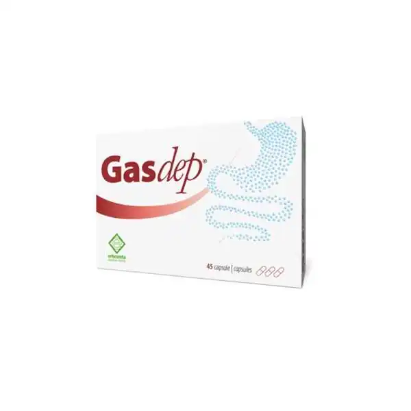 GASDEP 45 Capsule Finocchio Enzimi e Fermenti Lattici (Probiotici), ERBOZETA SpA