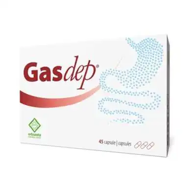 GASDEP 45 Capsule Finocchio Enzimi e Fermenti Lattici (Probiotici), ERBOZETA SpA