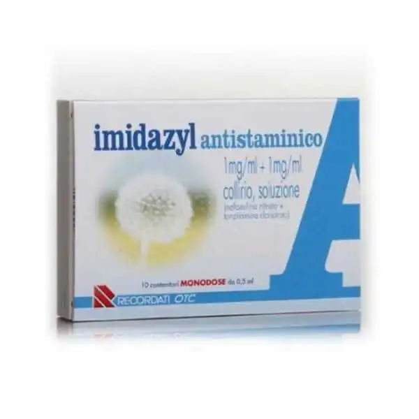 Imidazyl Antistaminico Collirio 10 Flacconcini 0,5ML, RECORDATI SpA