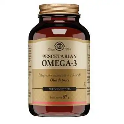 Solgar Pescetarian Omega 3 50 Perle Soft | Risparmia in Farmacia