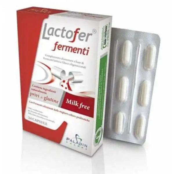LACTOFER FERMENTI 24 CAPSULE - OFFERTISSIMA, PaladinPharma