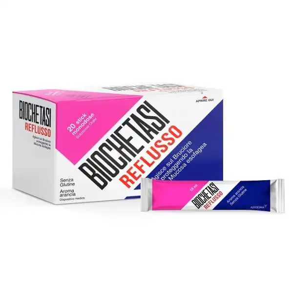 Biochetasi Reflusso 20 Stick, ALFASIGMA SpA