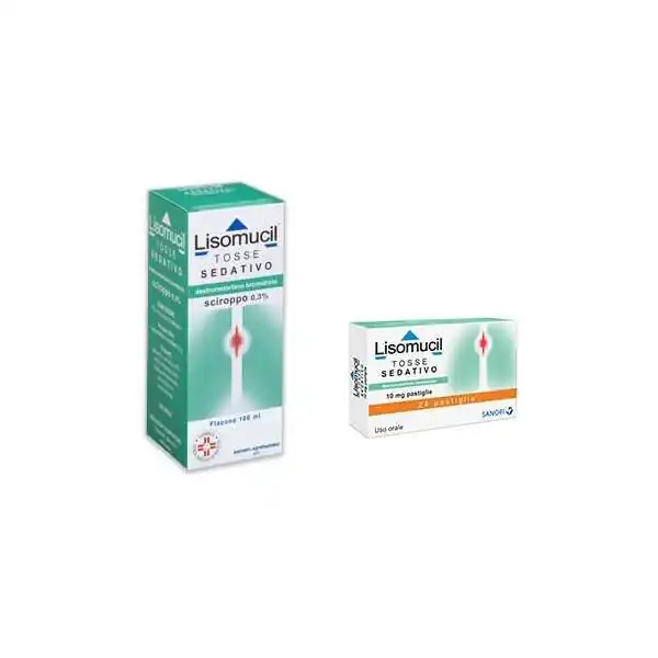 LISOMUCIL Tosse Sedativo Sciroppo 100ml con Destrometorfano, EG SpA