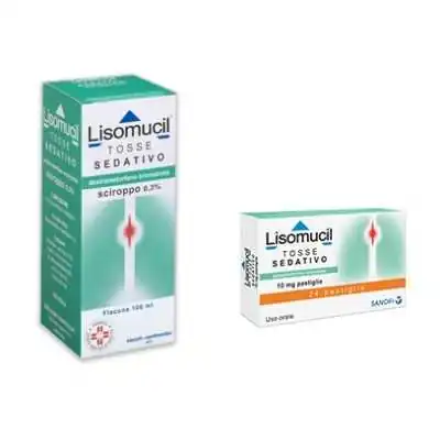 LISOMUCIL Tosse Sedativo Sciroppo 100ml con Destrometorfano, EG SpA