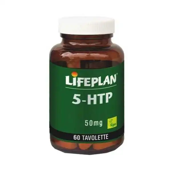 Lifeplan 5-HTP  50 mg 60 Tavolette, LIFEPLAN PRODUCTS Ltd