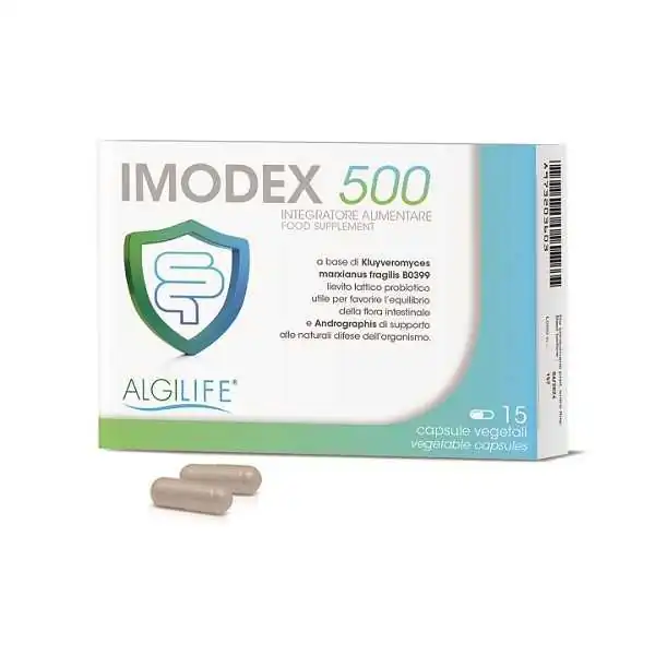 Algilife Imodex 500 15 Cps | Farma di Fiducia