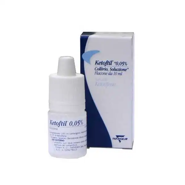 Ketoftil Collirio 10 ml 0,5 mg/ml | Farma di Fiducia