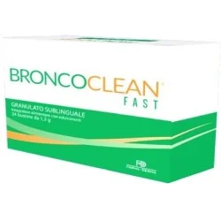 Broncoclean Fast 24 Bustine Granulato Sublinguale, FARMA-DERMA Srl