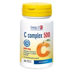 LONGLIFE Vitamina C COMPLEX 500 Time Release 60 Tavolette