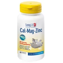 LONGLIFE Calcio Magnesio Zinco 60 Tavolette, PHOENIX Srl - LONGLIFE