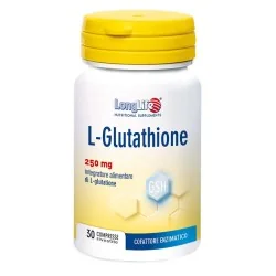 LONGLIFE L-Glutathione 30 Compresse | Farma di Fiducia
