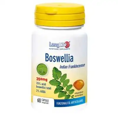 LONGLIFE BOSWELLIA 60 Capsule Vegetali, PHOENIX Srl - LONGLIFE