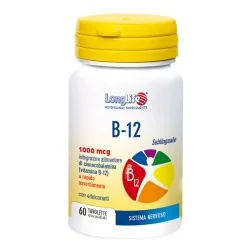 LONGLIFE B12 1000 Mcg 60 Tavolette, PHOENIX Srl - LONGLIFE