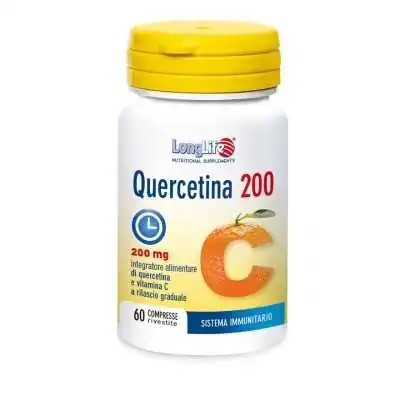 LONGLIFE QUERCETINA 200 60 Compresse, PHOENIX Srl - LONGLIFE