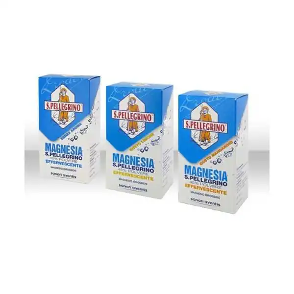 MAGNESIA S. Pellegrino Effervescente Limone 100g, VEMEDIA MANUFACTURING B.V.