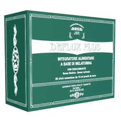 DEFLUX PLUS 20 Stick con Melatonina, DECA LABORATORIO CHIMICO Srl