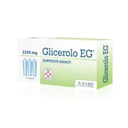 GLICEROLO EG  18Supposte Adulti 2250mg, EG SpA
