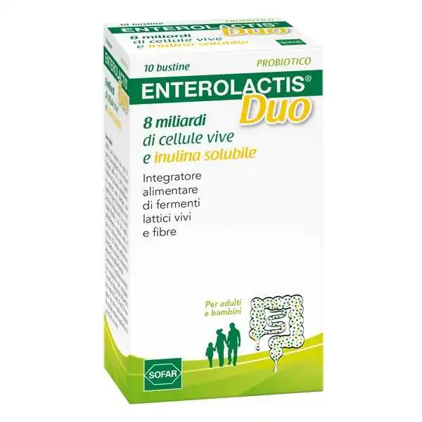 Enterolactis Duo Polvere 10 Buste | Farma di Fiducia