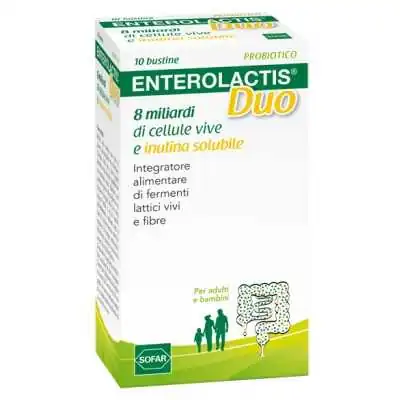 Enterolactis Duo Polvere 10 Buste | Farma di Fiducia