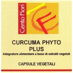 Curcuma Phyto Plus 100 Capsule Vegana, CENTO FIORI Srl