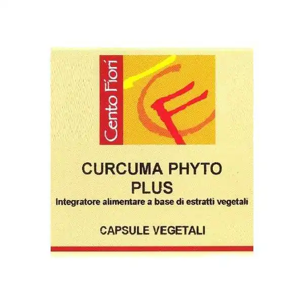 Curcuma Phyto Plus 100 Capsule Vegana, CENTO FIORI Srl
