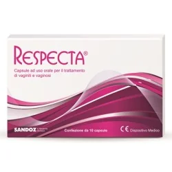 Respecta 10 Capsule trattamento di vaginiti e vaginosi., SANDOZ SpA