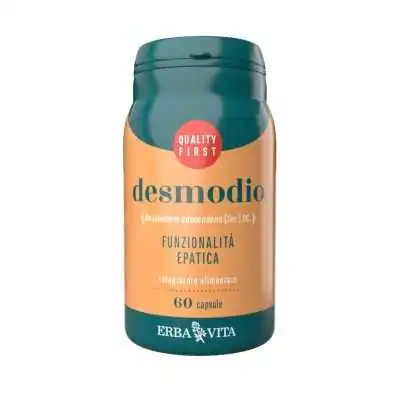 Erbavita Desmodium 60 Capsule Depurazione Fegato, ERBA VITA GROUP SpA