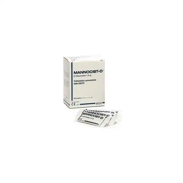 Mannocist D 20 Bustine Trattamento e prevenzione delle CISTITI Dispositivo Medico CE 0373, VEMEDIA PHARMA Srl