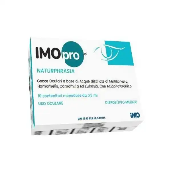 IMOPRO NATURPHRASIA Collirio 10 Flaconcini Monodose  |  Farma di Fiducia