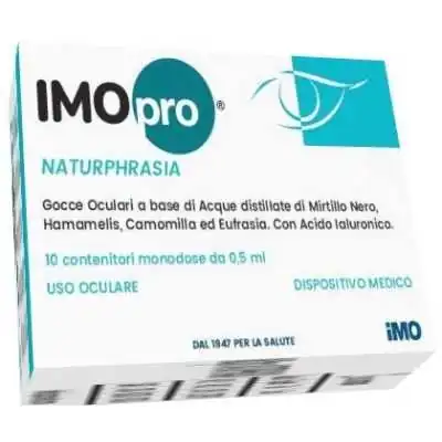 IMOPRO NATURPHRASIA Collirio 10 Flaconcini Monodose  |  Farma di Fiducia