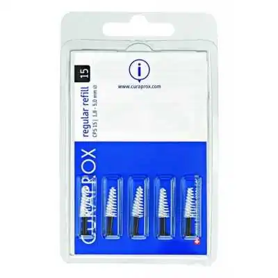 Curaprox CPS Regular 15 5 Scovolini con Supporto, Curaprox