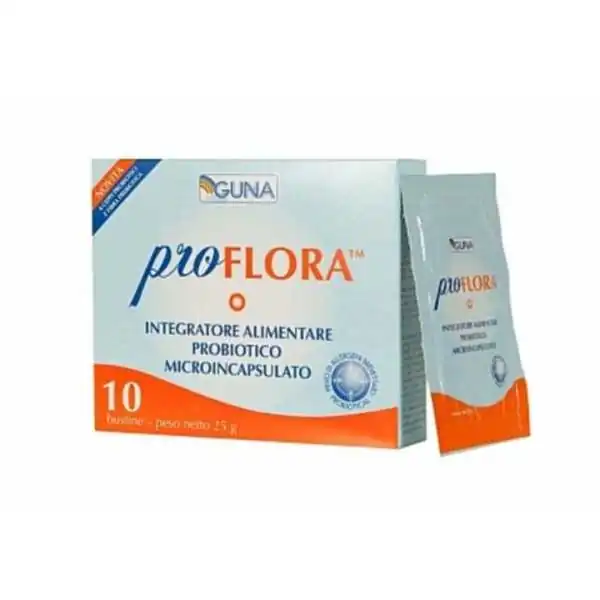 GUNA PROFLORA ECOSISTEMA INTESTINALE 10 BUSTINE, Guna