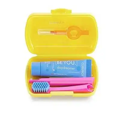 Curaprox Kit da Viaggio Giallo, Curaprox