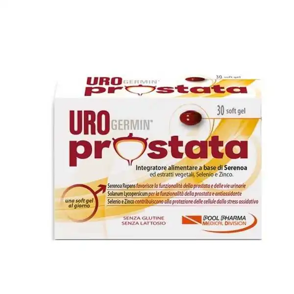 Urogermin Prostata 30 Softgel, POOL PHARMA Srl