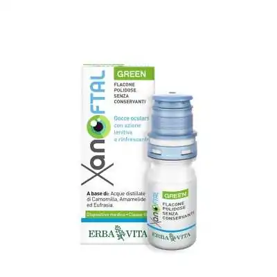 Erbavita Xanoftal Green 10 ml | Farma di Fiducia