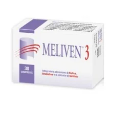 Meliven 3 30 Compresse, NATURAL BRADEL Srl